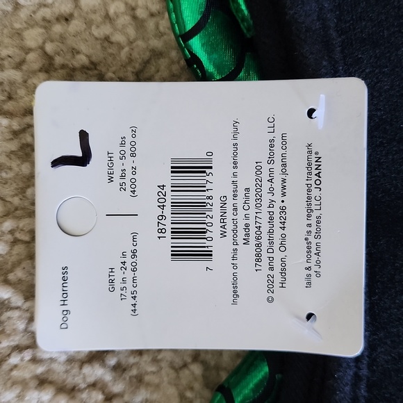 Pet Halloween costume Green Dragon Wings - Picture 7 of 9